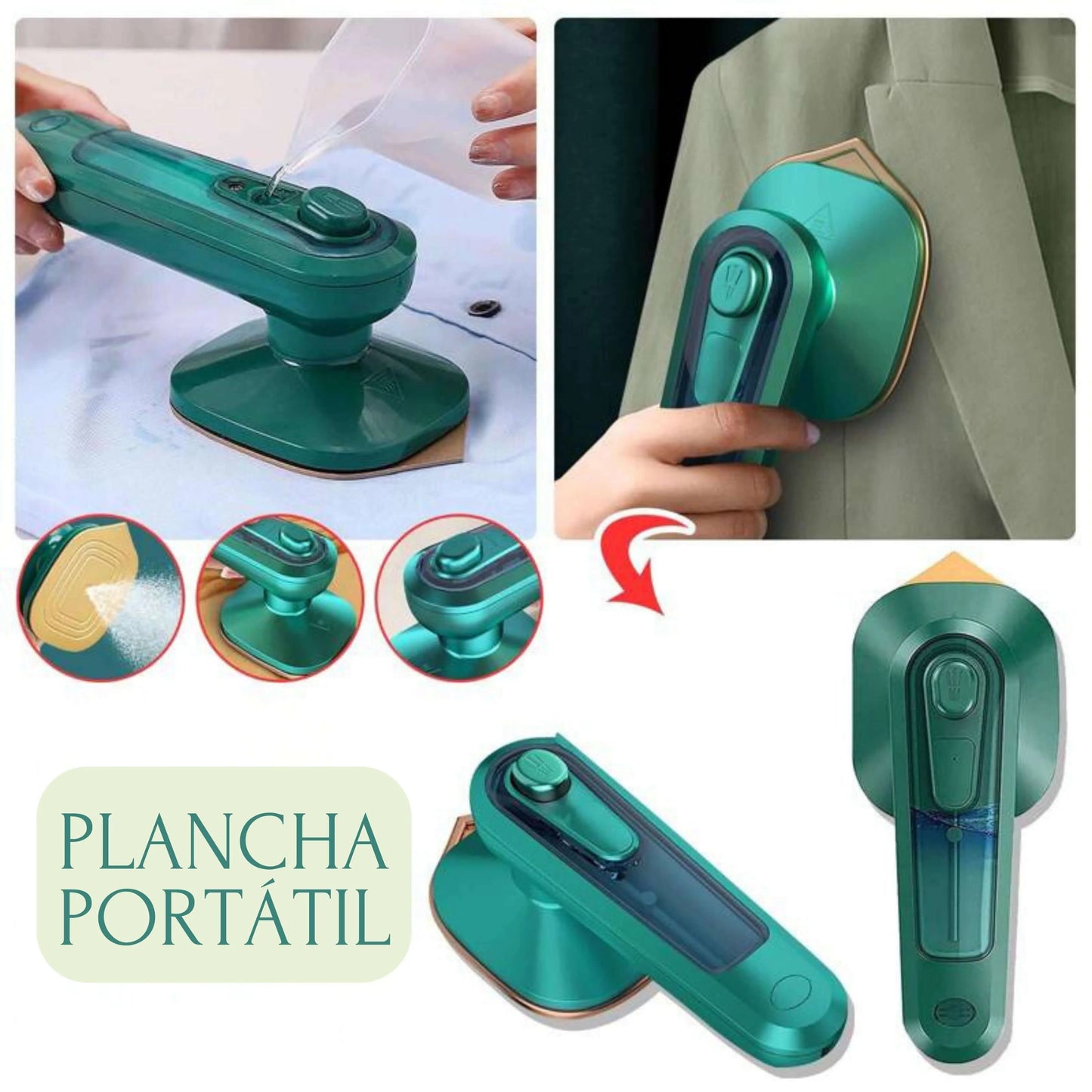 MINI PLANCHA A VAPOR